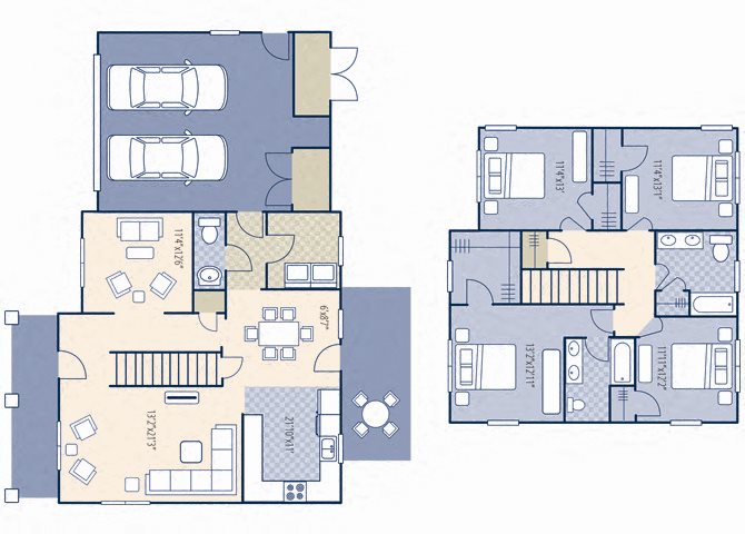 Air Commando Village floor plan - cannon family homes